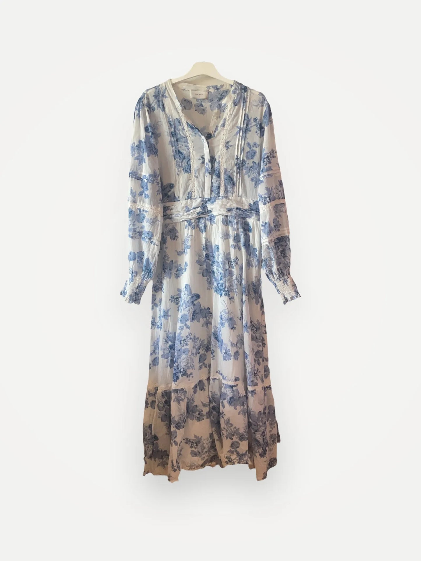 Neo Noir Columbia Flower Flow Dress