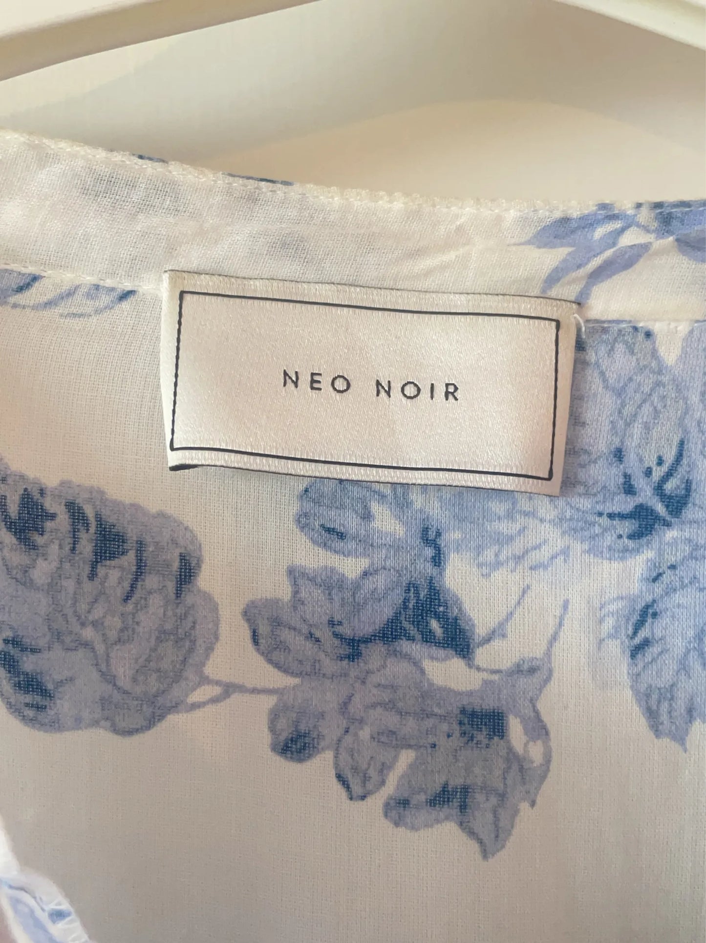 Neo Noir Columbia Flower Flow Dress