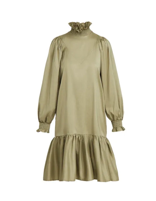 AVAVAV Firenze Smock Ruffle-klänning
