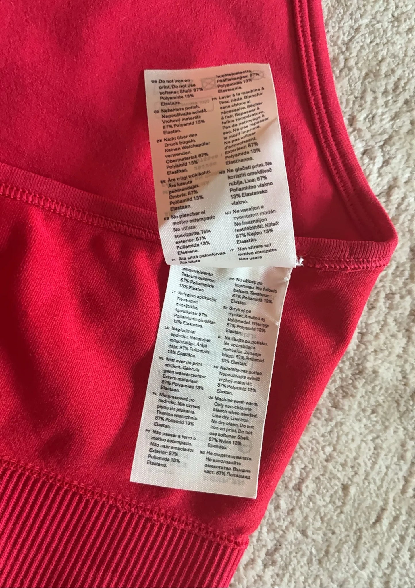Arket Seamless Halterneck-topp