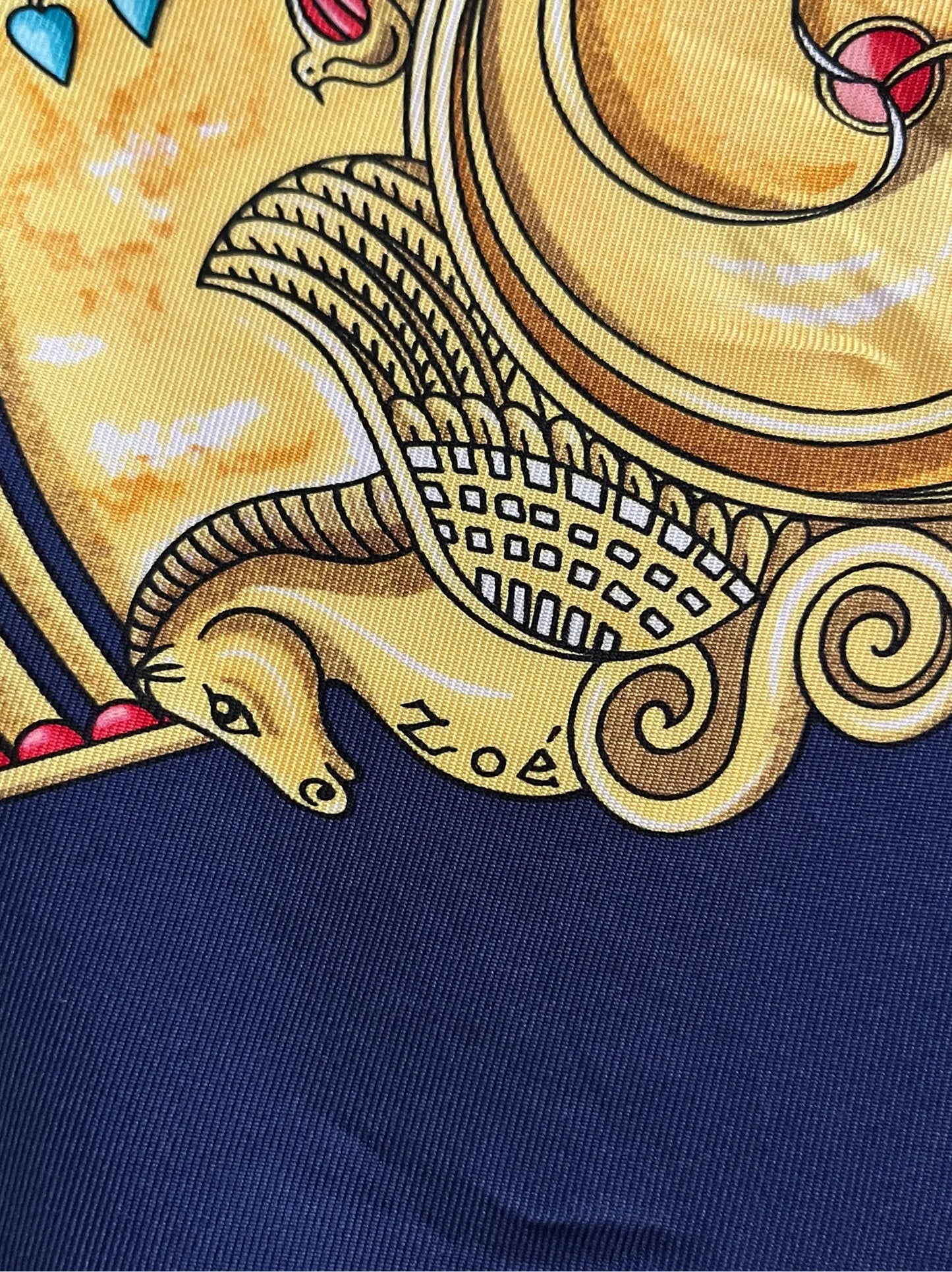 Hermès-sidensjal