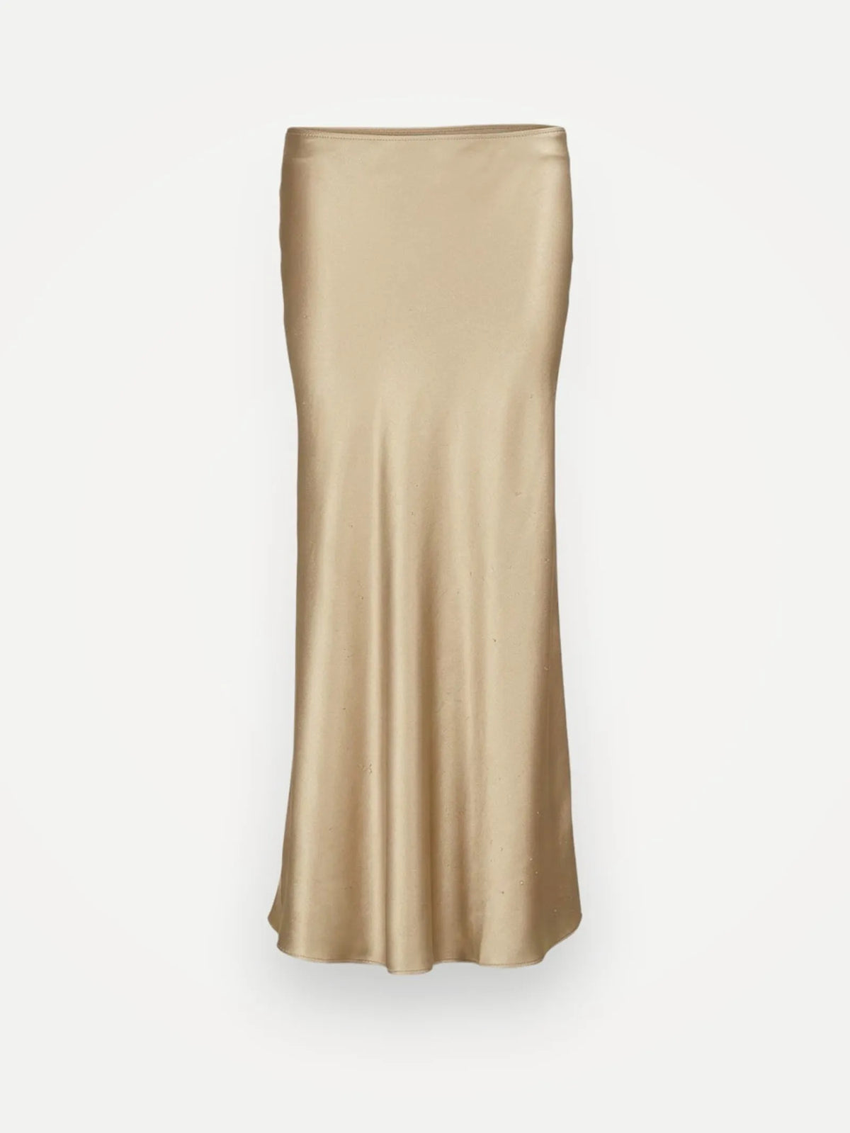 Aurora Carin Satin In Champagne-kjol