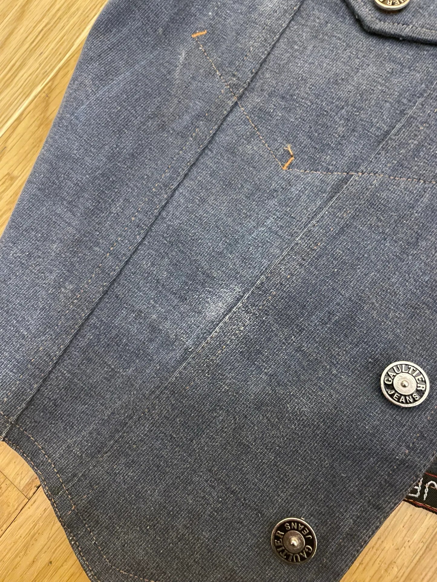 Jean Paul Gaultier Denim-väst