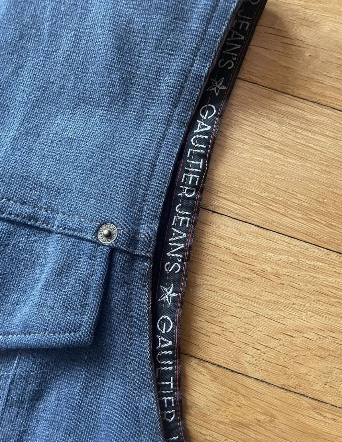 Jean Paul Gaultier Denim Vest