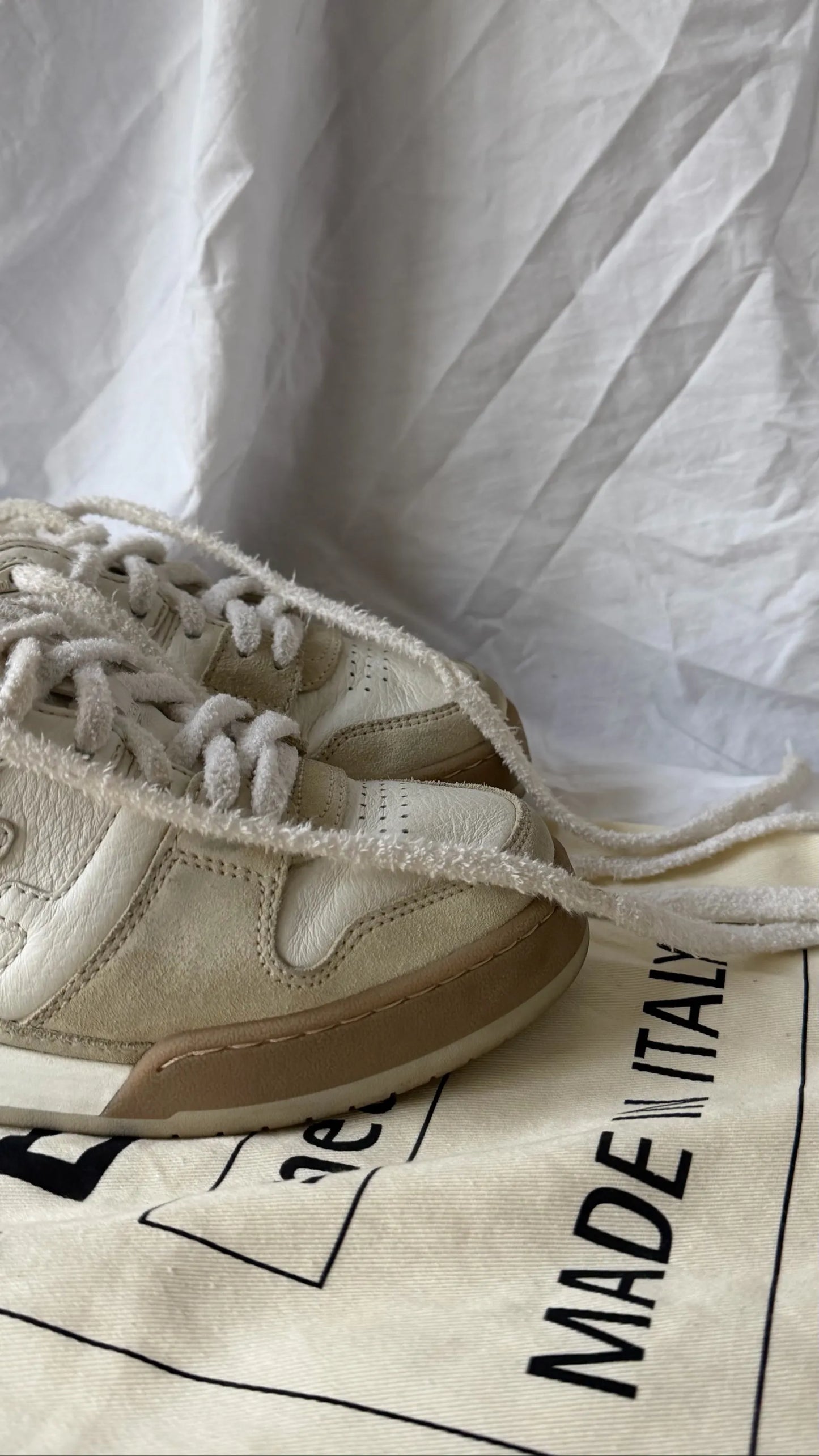 Fendi Match-skinnsneakers