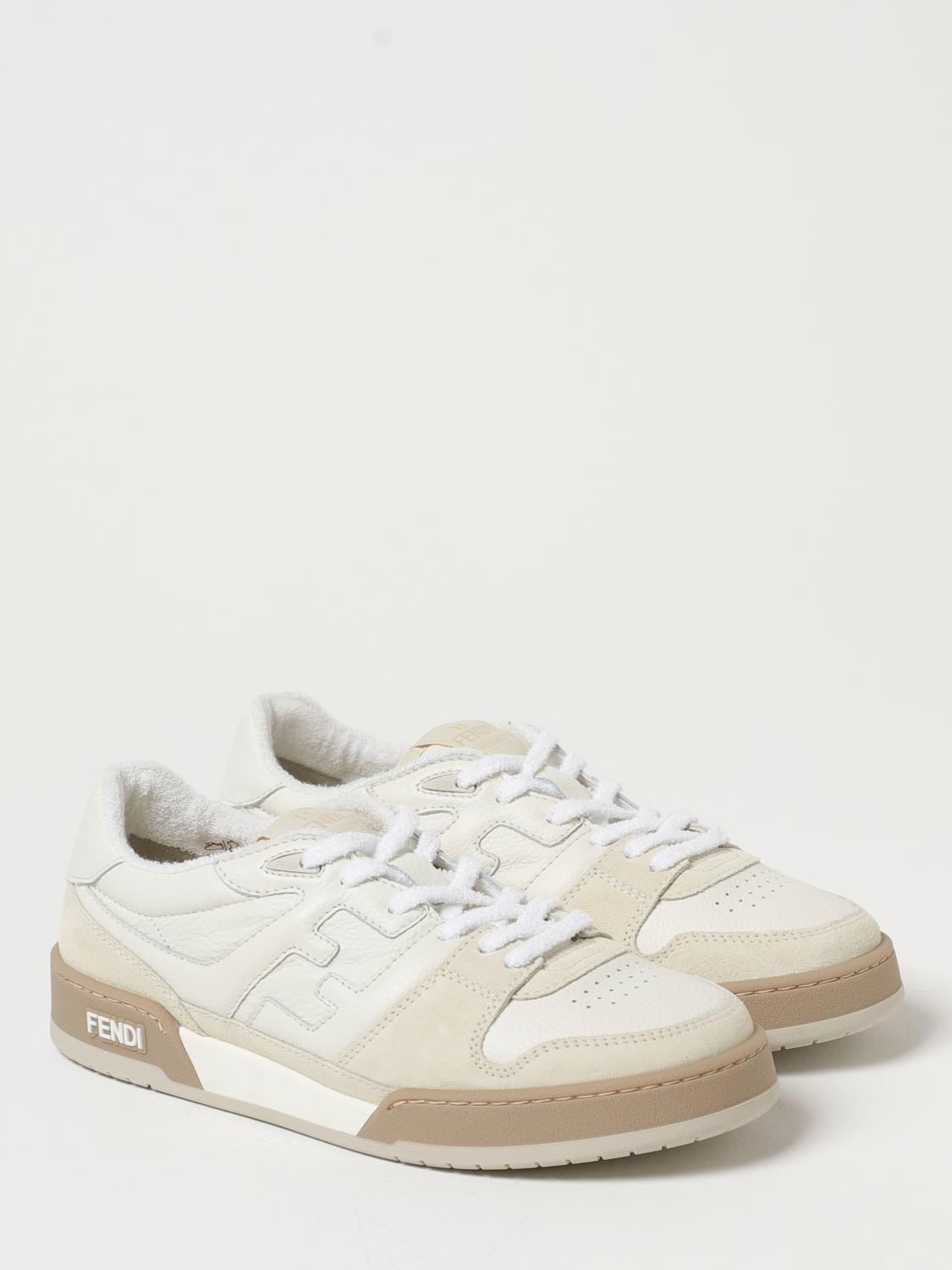 Fendi Match-skinnsneakers