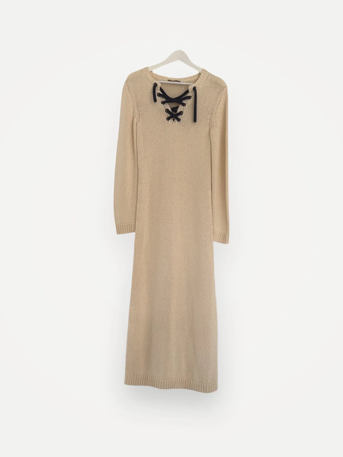 Zimmermann High Tide Lace Up Long-klänning NWT