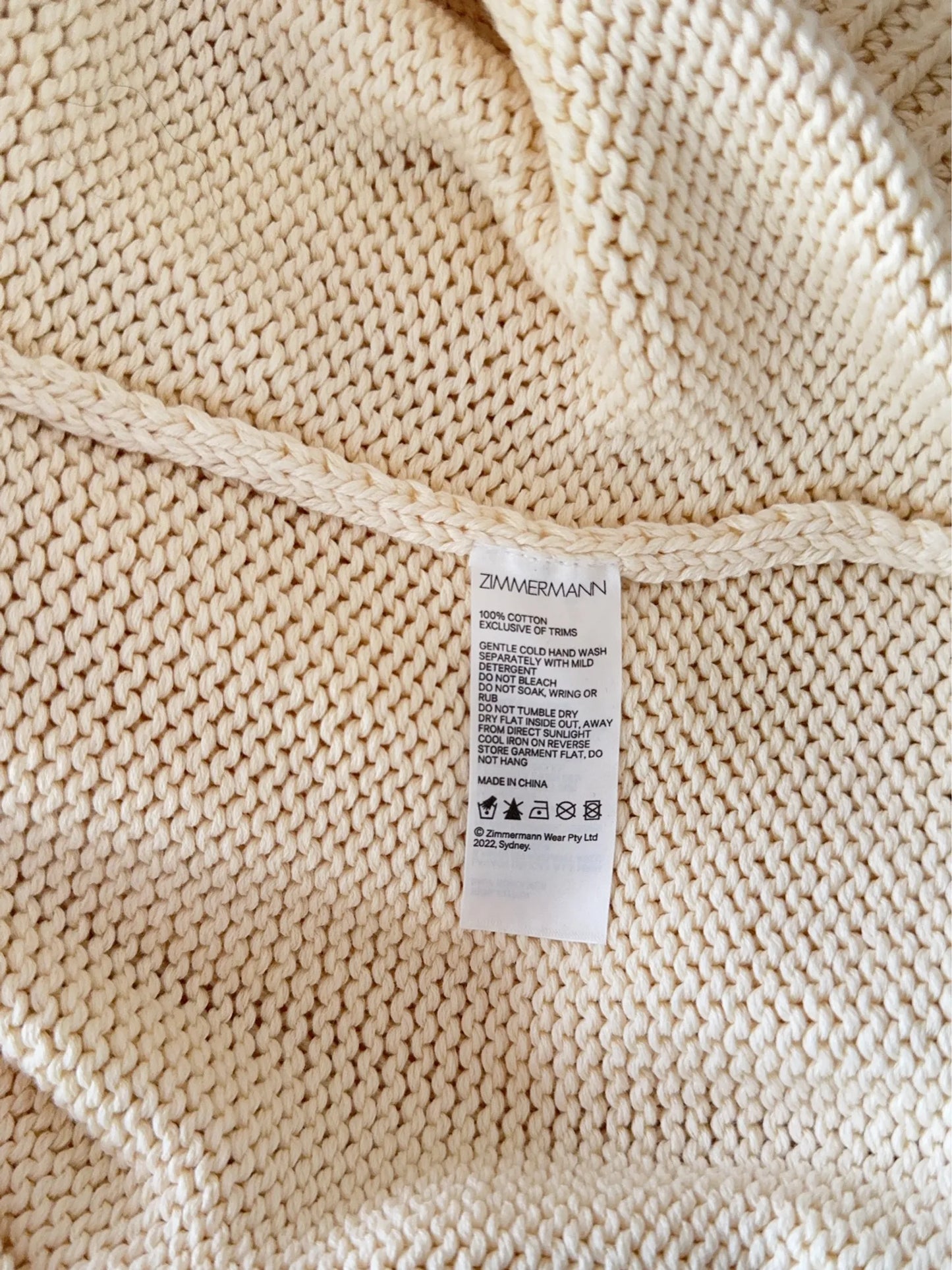 Zimmermann High Tide Lace Up Long-klänning NWT