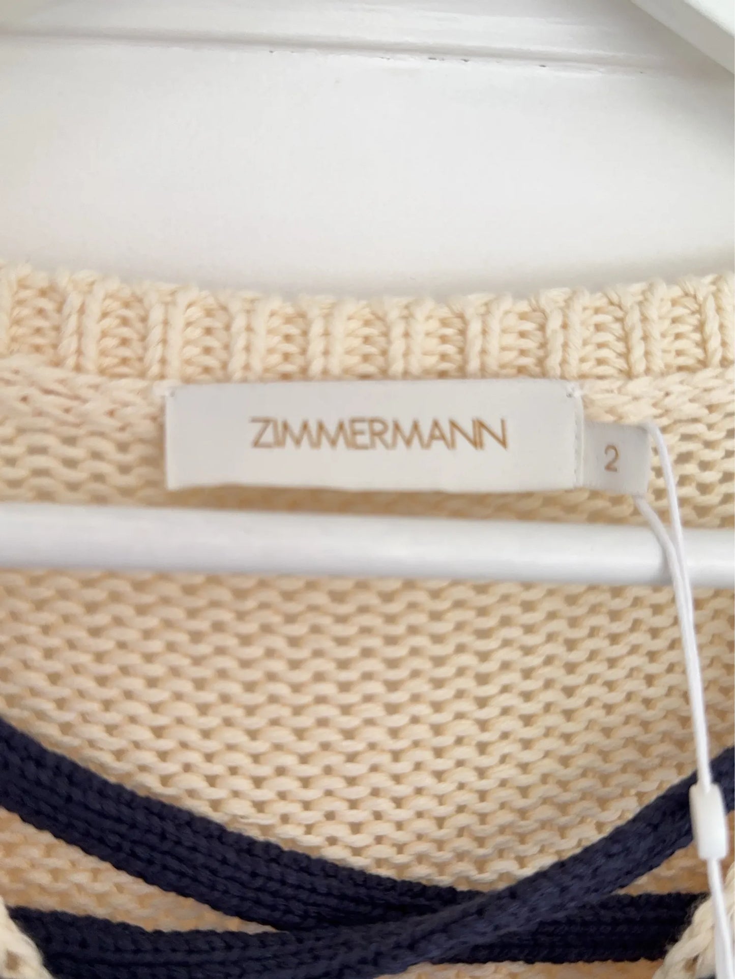 Zimmermann High Tide Lace Up Long-klänning NWT