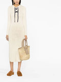 Zimmermann High Tide Lace Up Long-klänning NWT