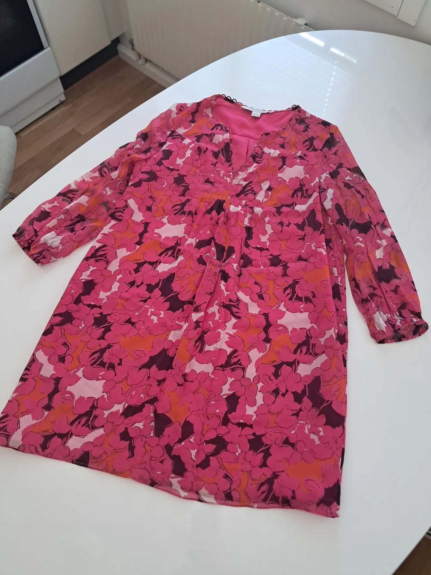 Diane Von Furstenberg-sidenklänning