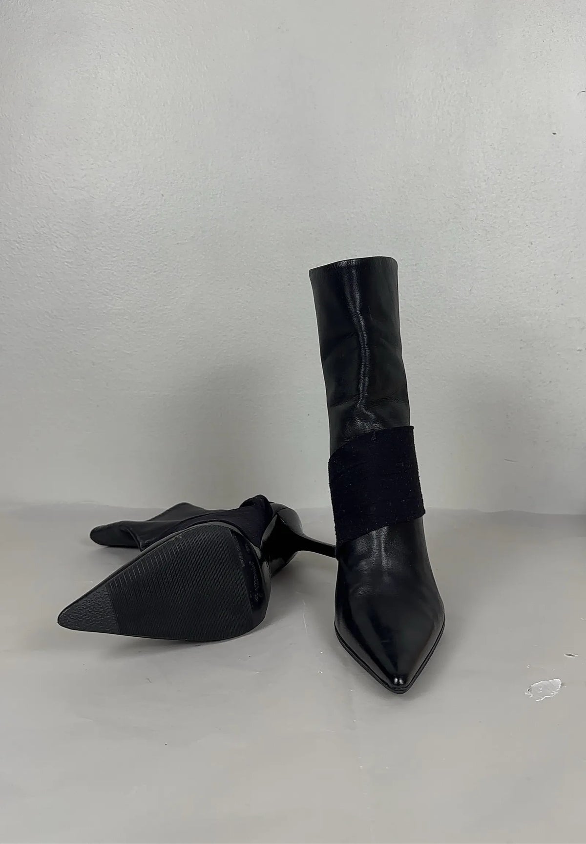 Helmut Lang-skinnboots