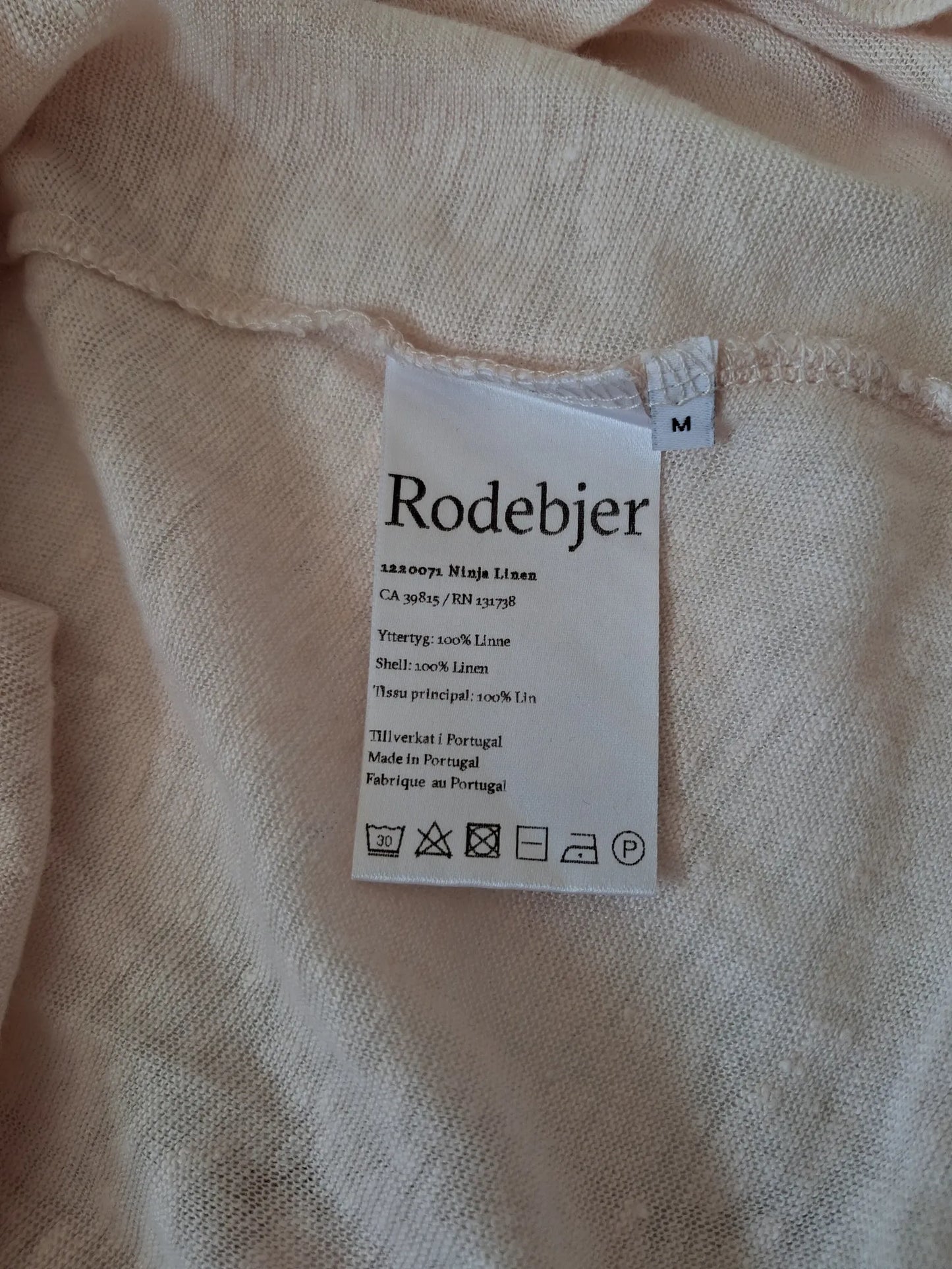 Rodebjer Ninja Linen-linnet-shirt