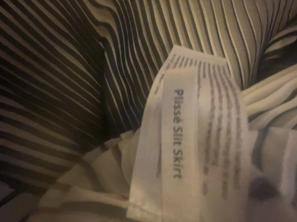 Filippa K Plisse Silk Skirt