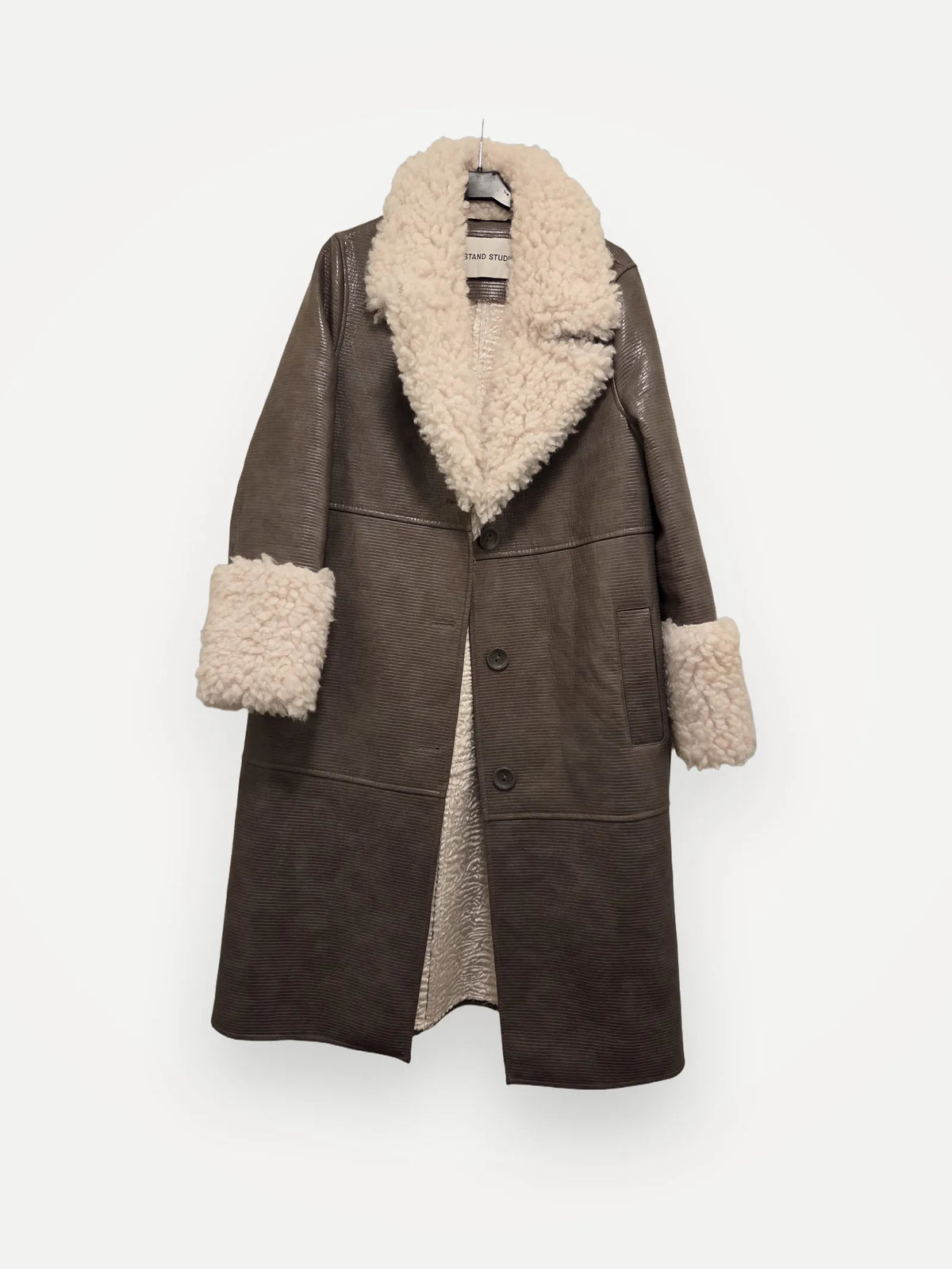 Stand Studio Faux Fur Garment-kappa NWOT