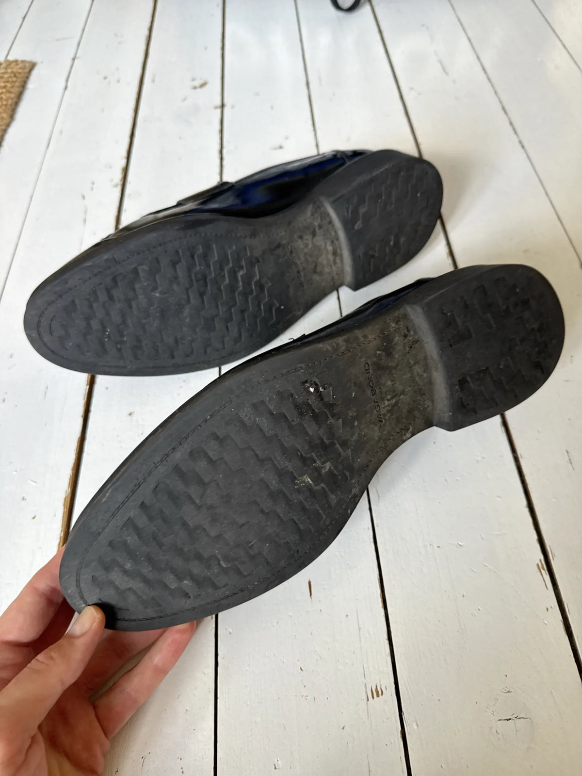 Vagabond-skinnloafers