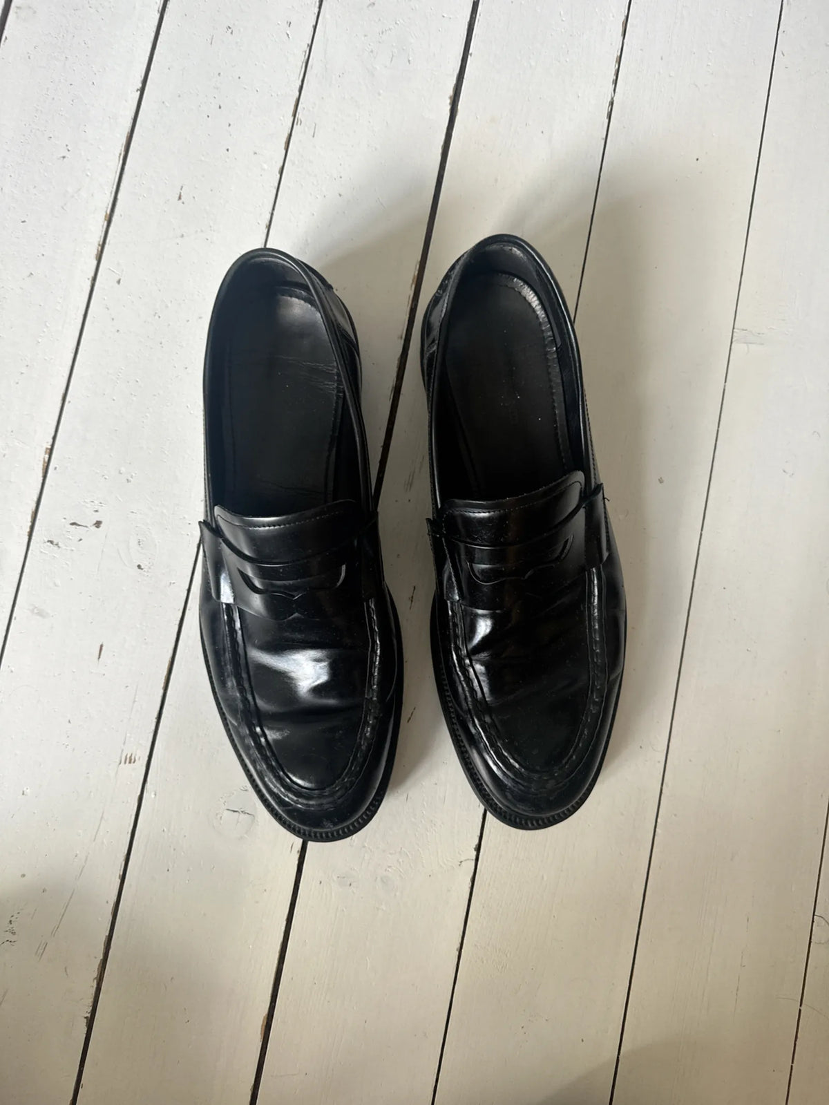 Vagabond-skinnloafers