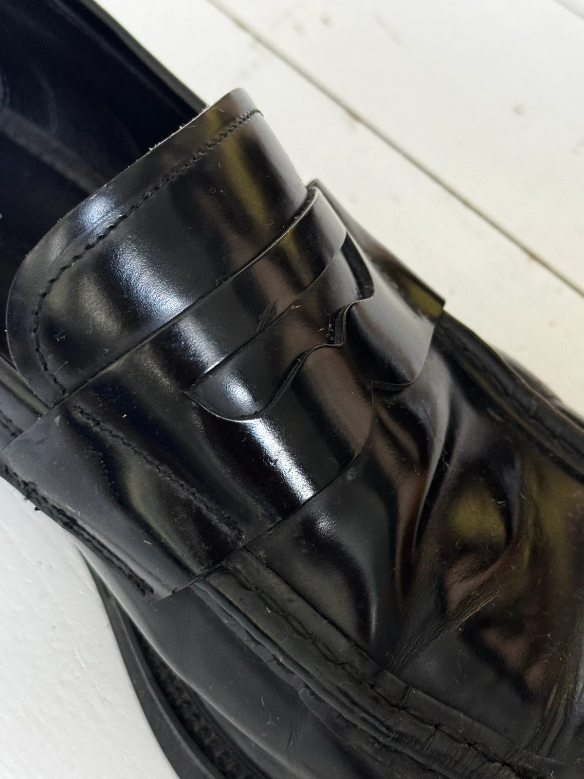 Vagabond-skinnloafers