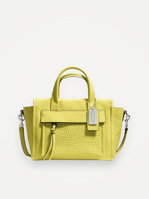 Coach Bleecker Mini Riley Lime Shoulder bag