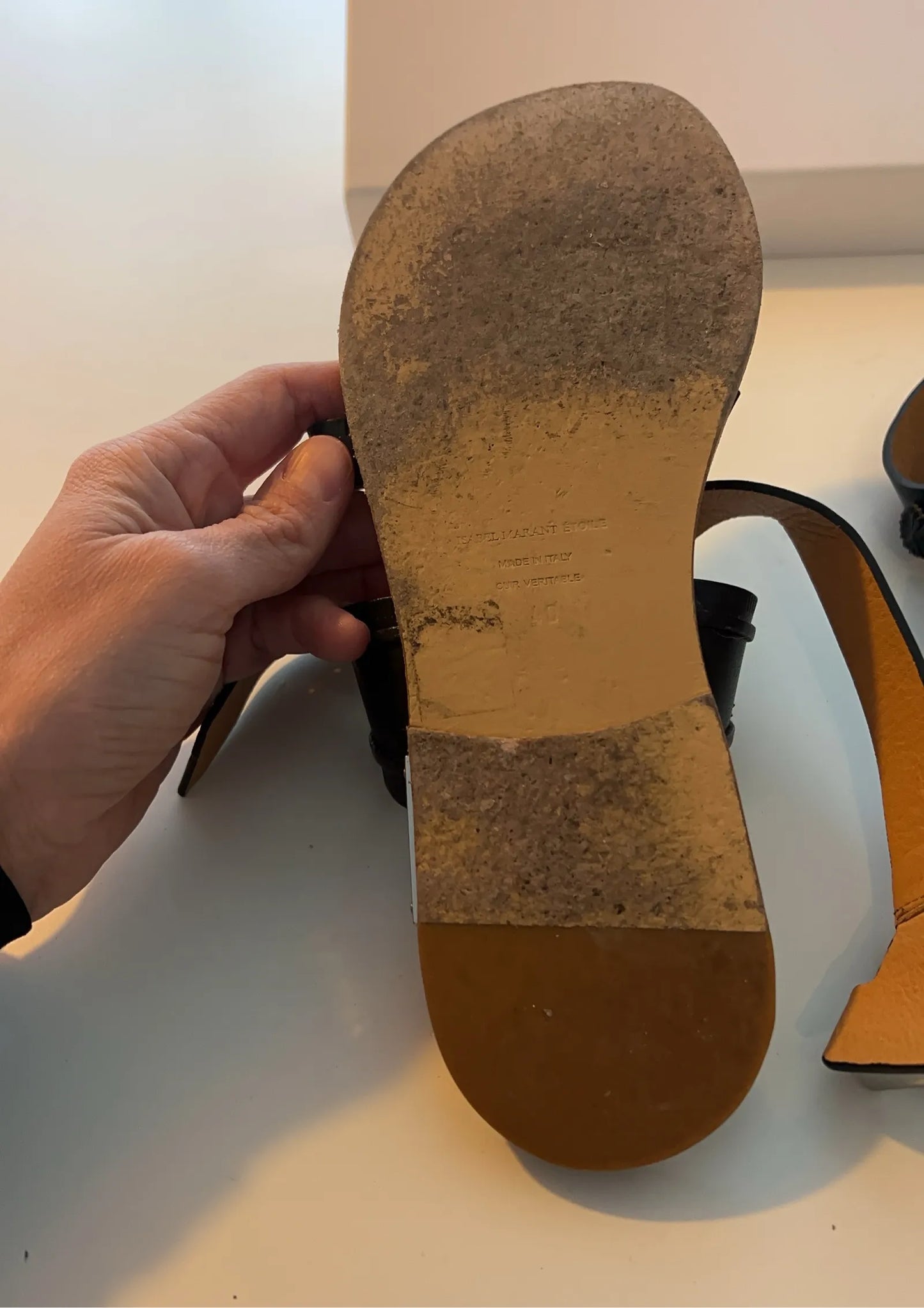 Isabel Marant Gladiatorskinnsandaler-sandaler