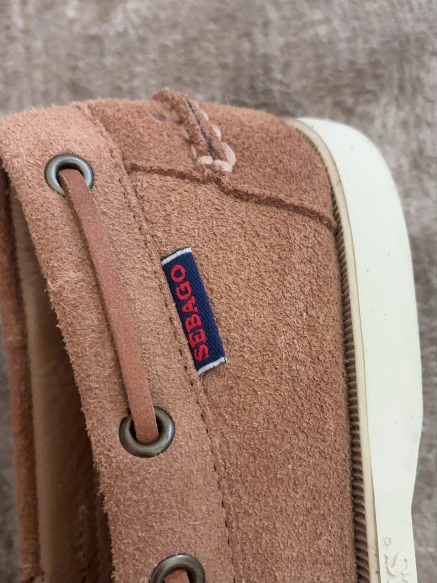 Sebago Dockland/portland Suede-skinnloafers