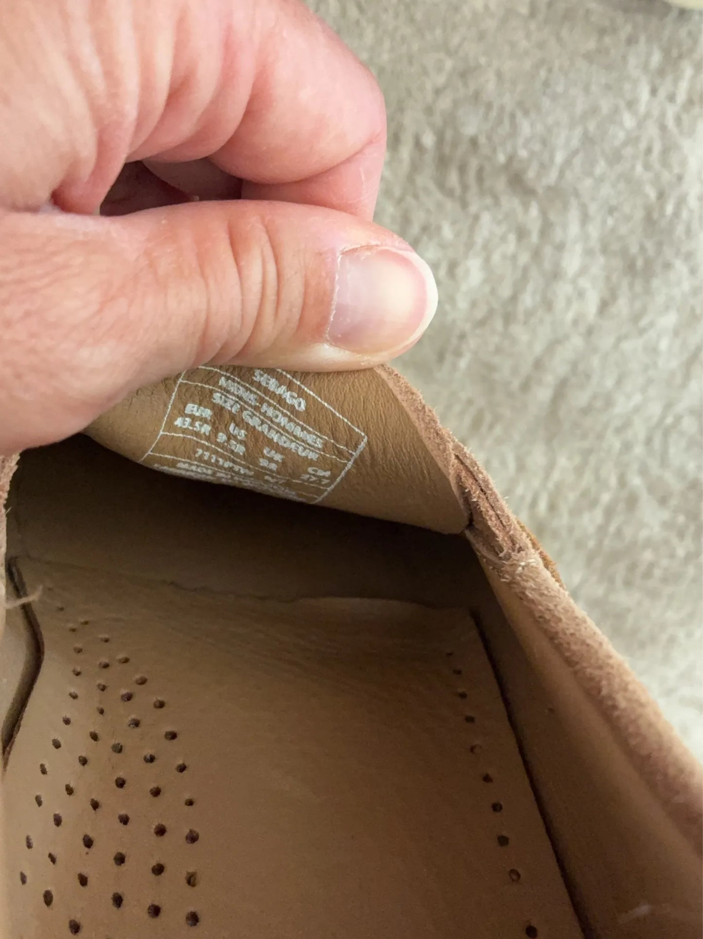 Sebago Dockland/portland Suede-skinnloafers