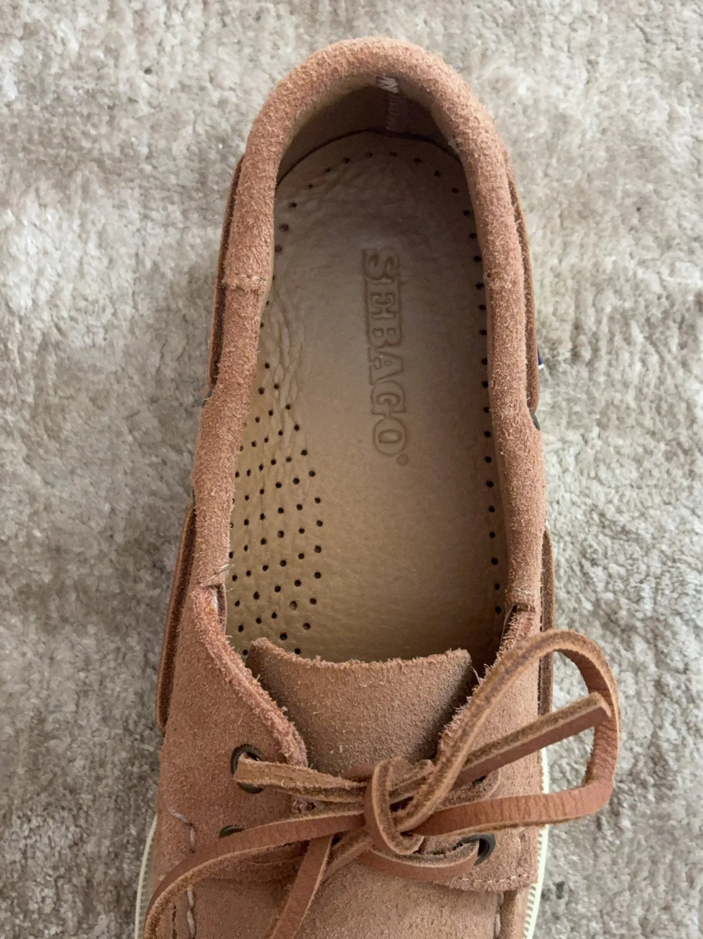 Sebago Dockland/portland Suede-skinnloafers