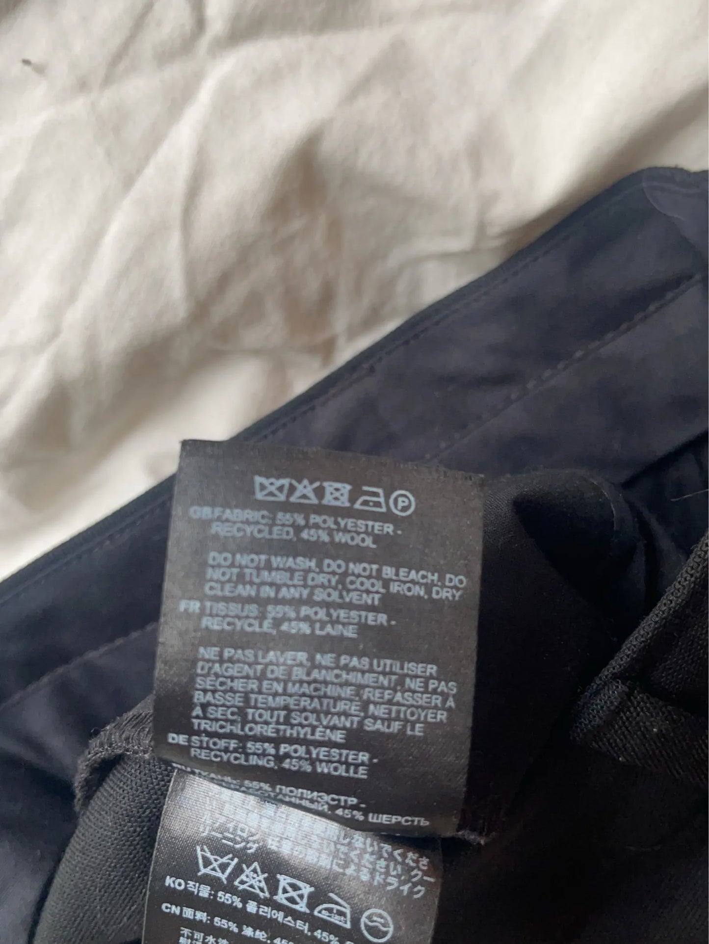 Toteme Straight Tailored-kostymbyxor