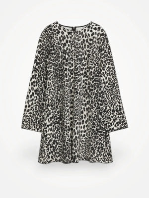 Arket Leopard Print-klänning