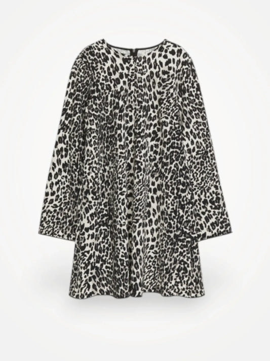 Arket Leopard Print Dress