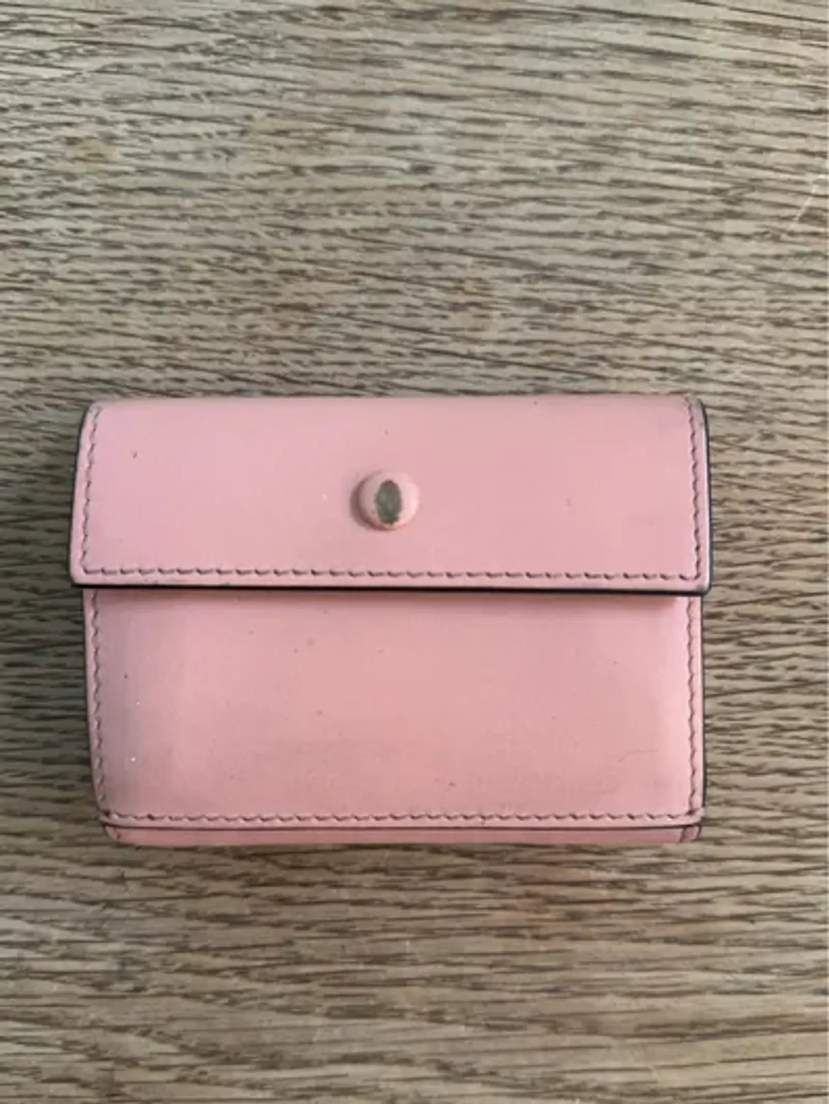 Acne Studios Trifold Leather Wallet-skinnplånbok
