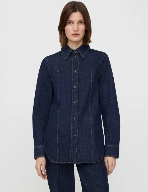 Toteme Slim Denim-skjorta NWT