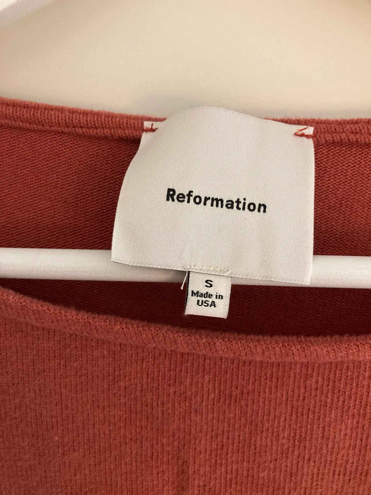 Reformation Eternity Knit - Rosewood-tröja