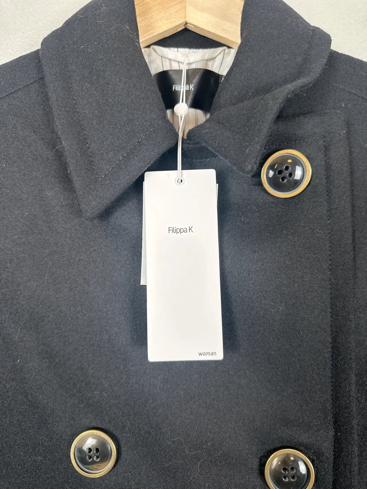 Filippa K Sophia Peacoat (äldre varianten)-kappa NWT