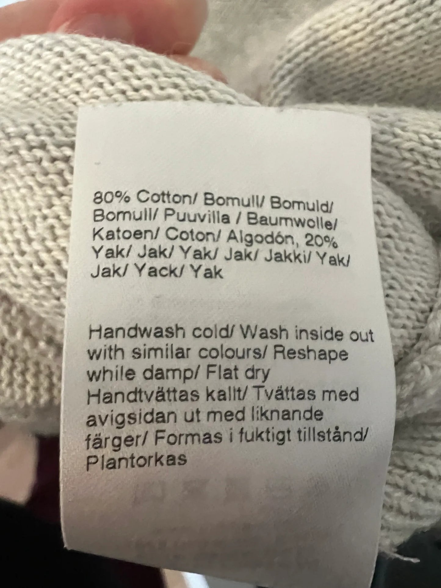 Filippa K Long Yak Mix Roller Turtleneck