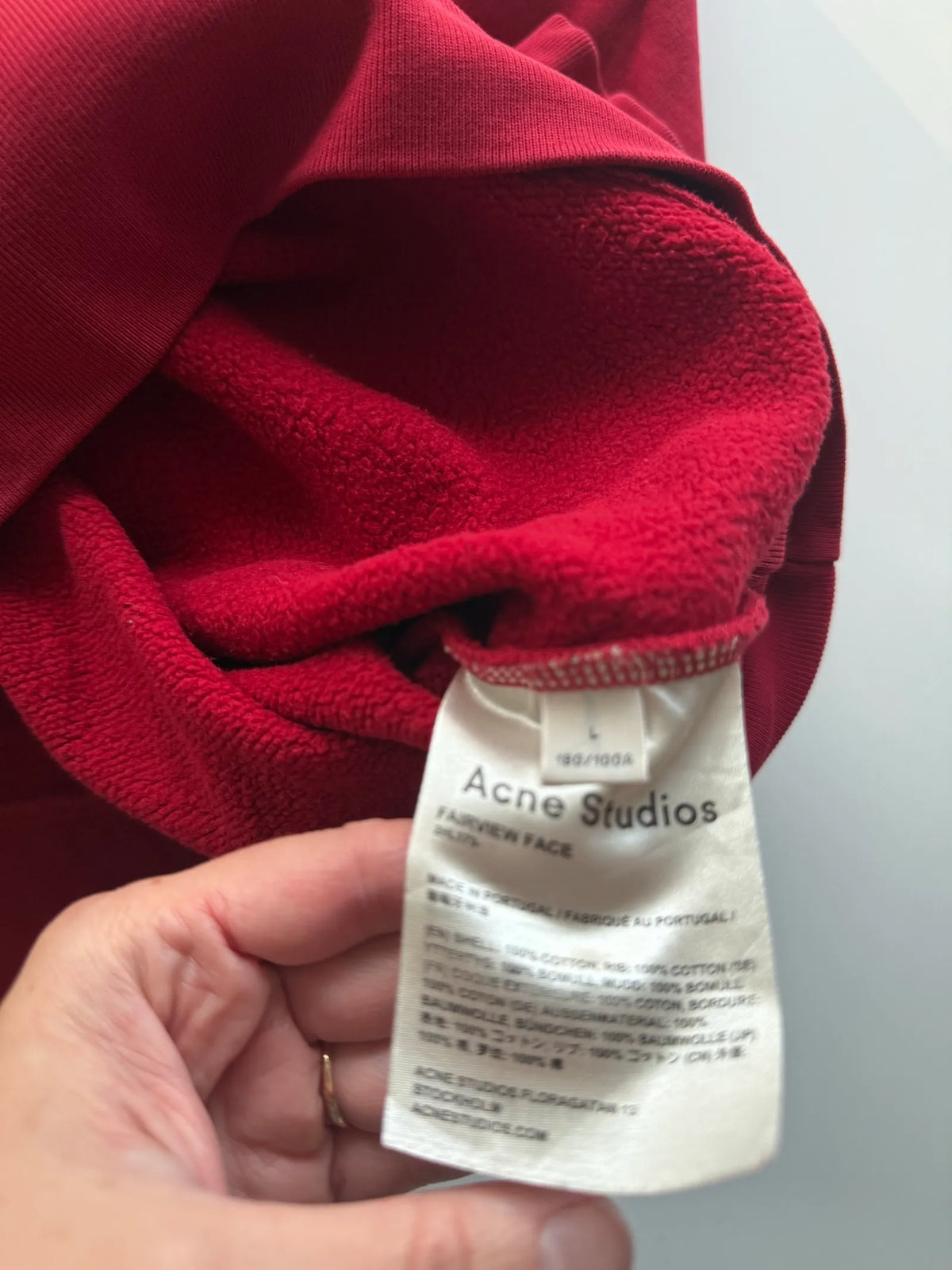 Acne Studios Fairview Face-sweatshirt