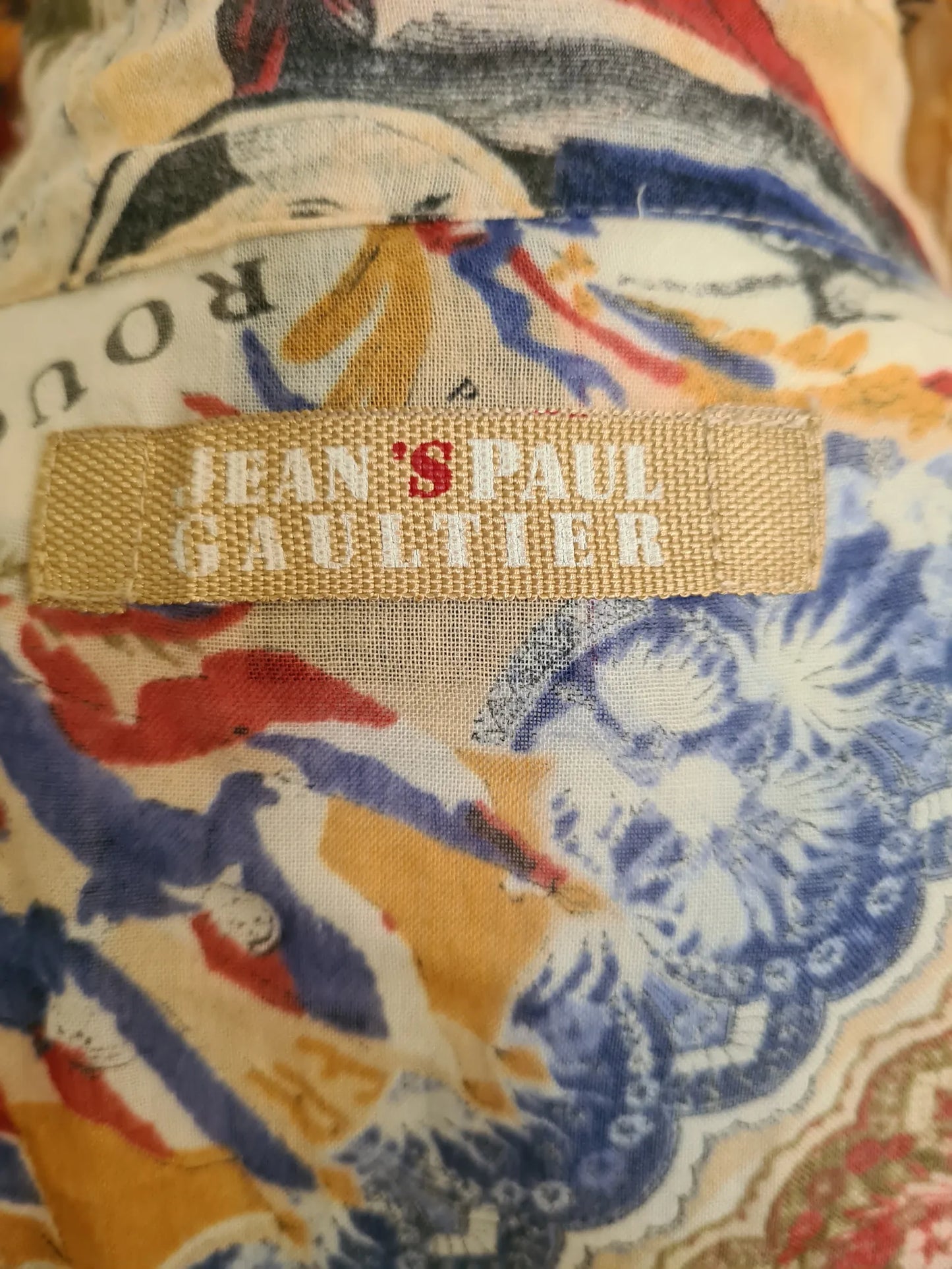 Jean Paul Gaultier Rouge District-blus