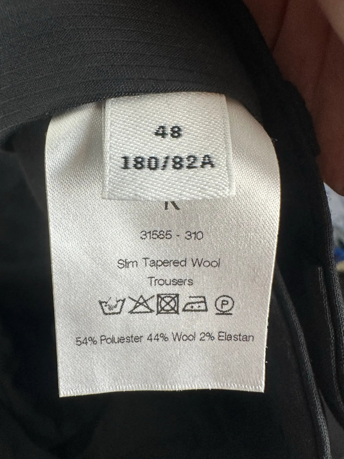 Filippa K Slim Tapered Wool-ullbyxor