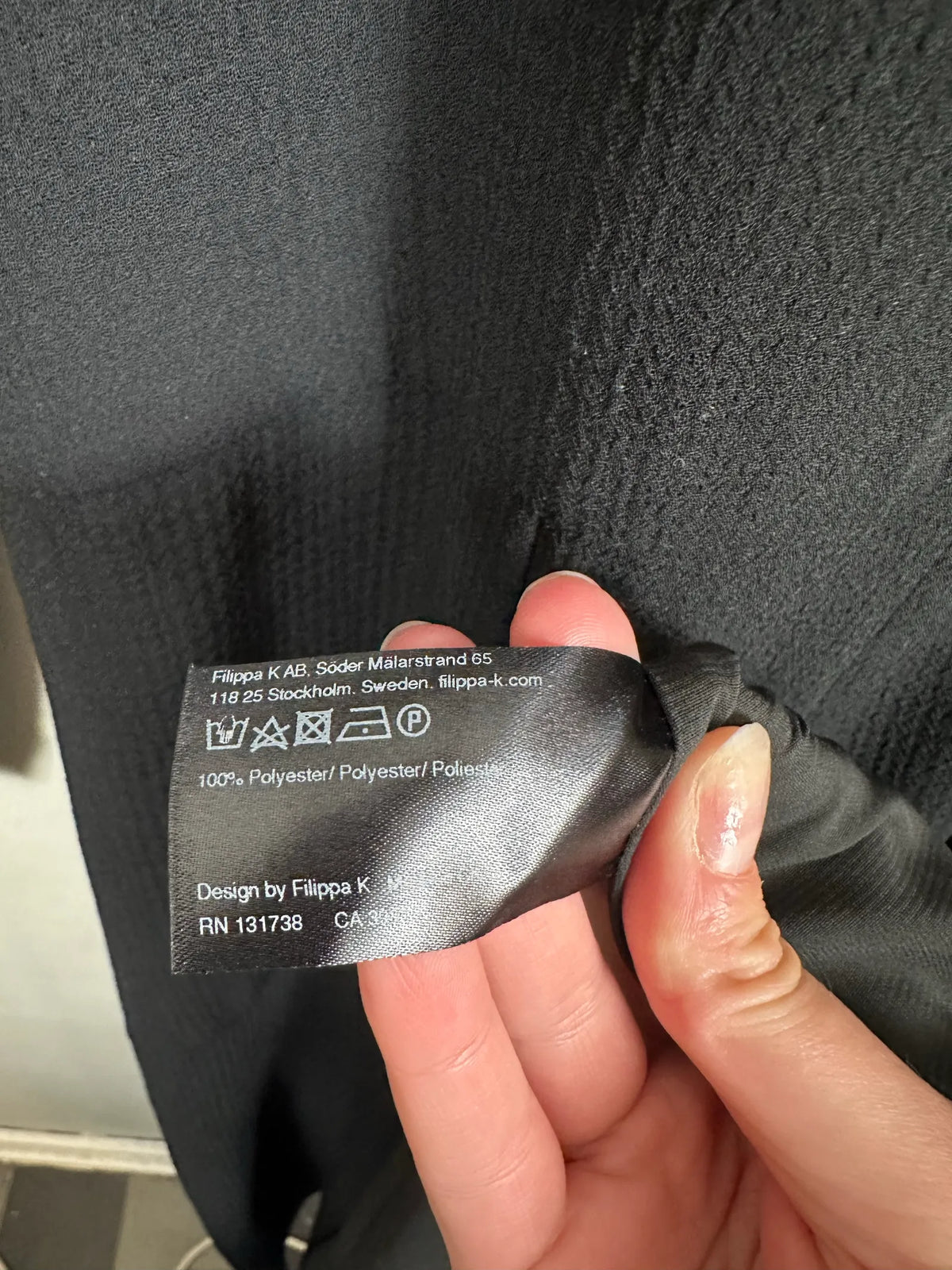 Filippa K Back Split Maxi-klänning NWT