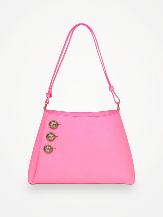 Balmain Embleme Tote-skinnhandväska NWT