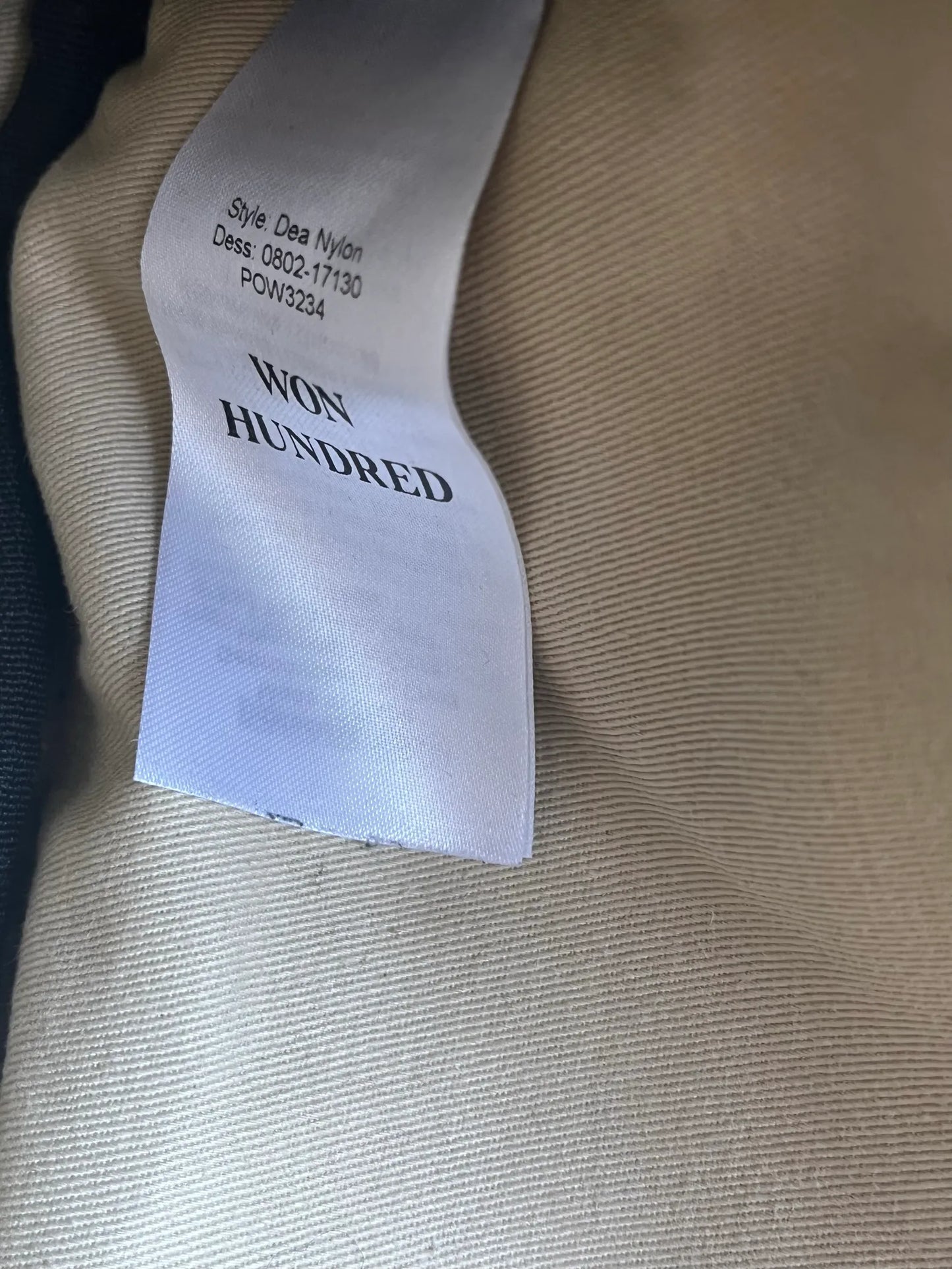 Won Hundred Dea Nylon Shoulder bag