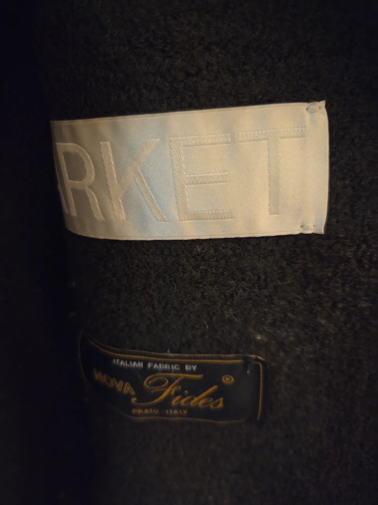 Arket Boiled Wool-cotton-ullkappa