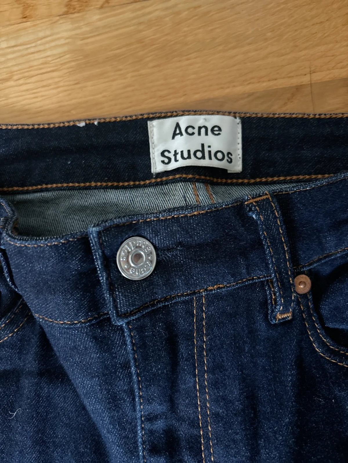 Acne Studios Skin 5 Rw Rinse Jeans