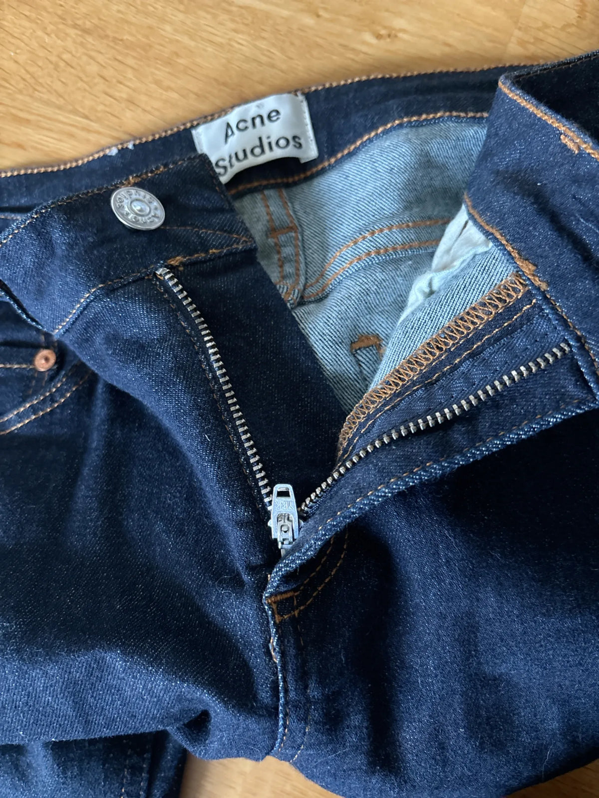 Acne Studios Skin 5 Rw Rinse Jeans
