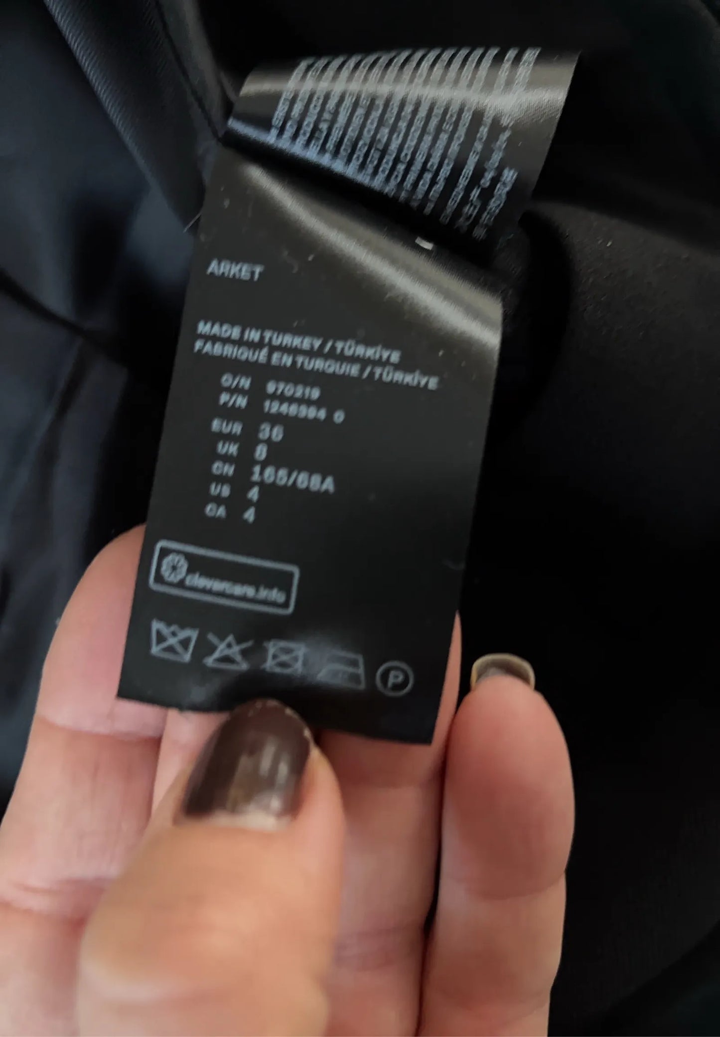 Arket Pennkjol Med Omlott-kjol NWOT