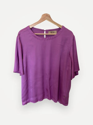 Mos Mosh Mm Evie Ss Satin Blouse