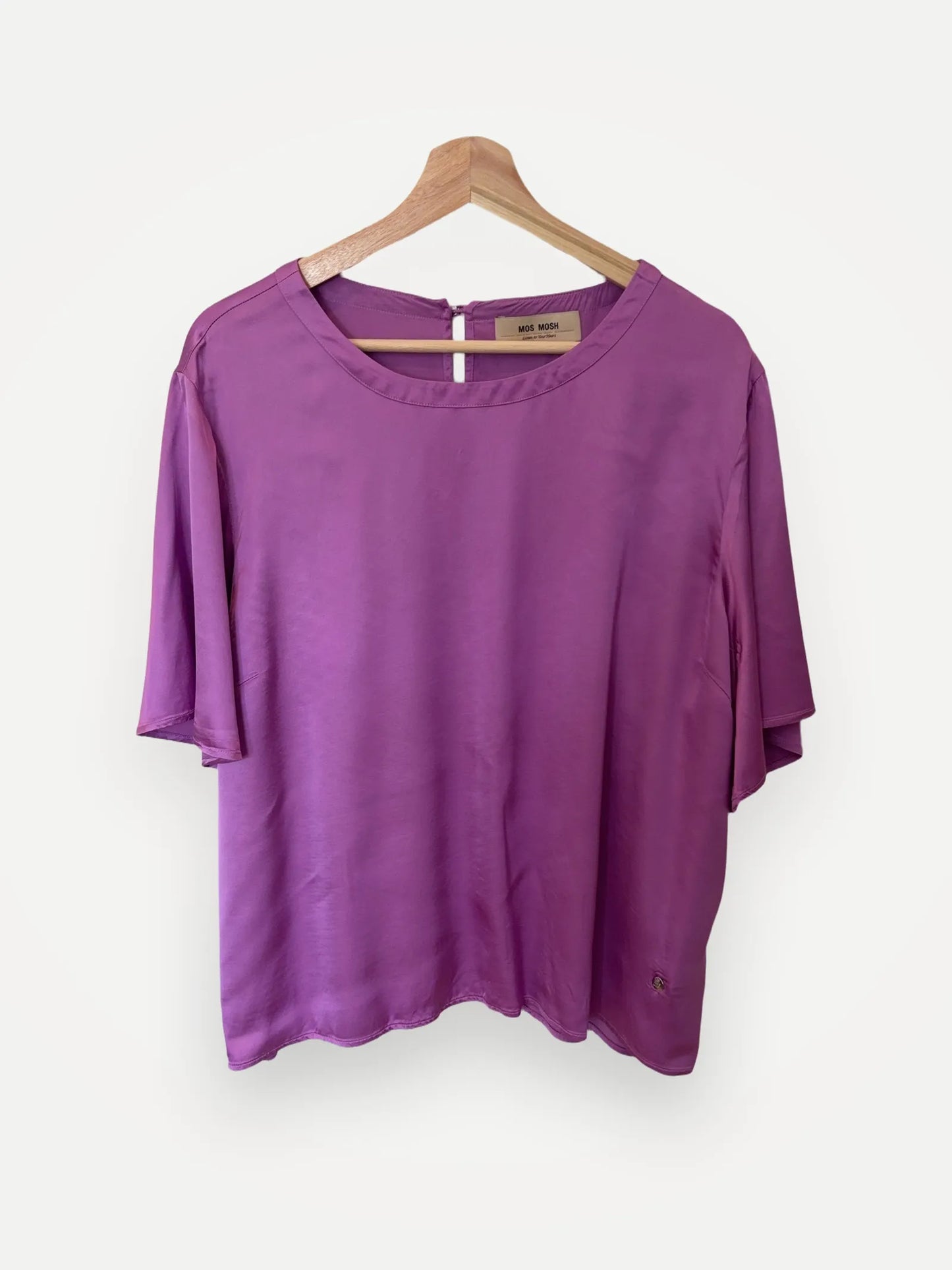 Mos Mosh Mm Evie Ss Satin Blouse