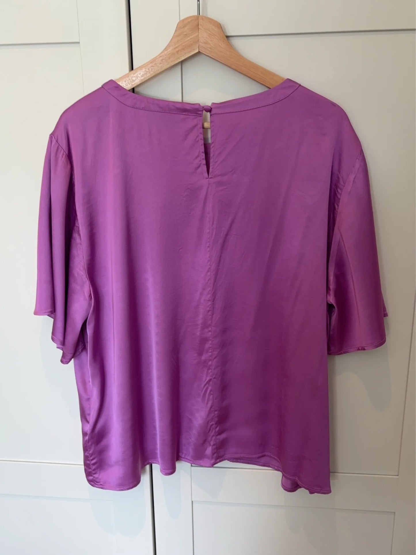 Mos Mosh Mm Evie Ss Satin Blouse