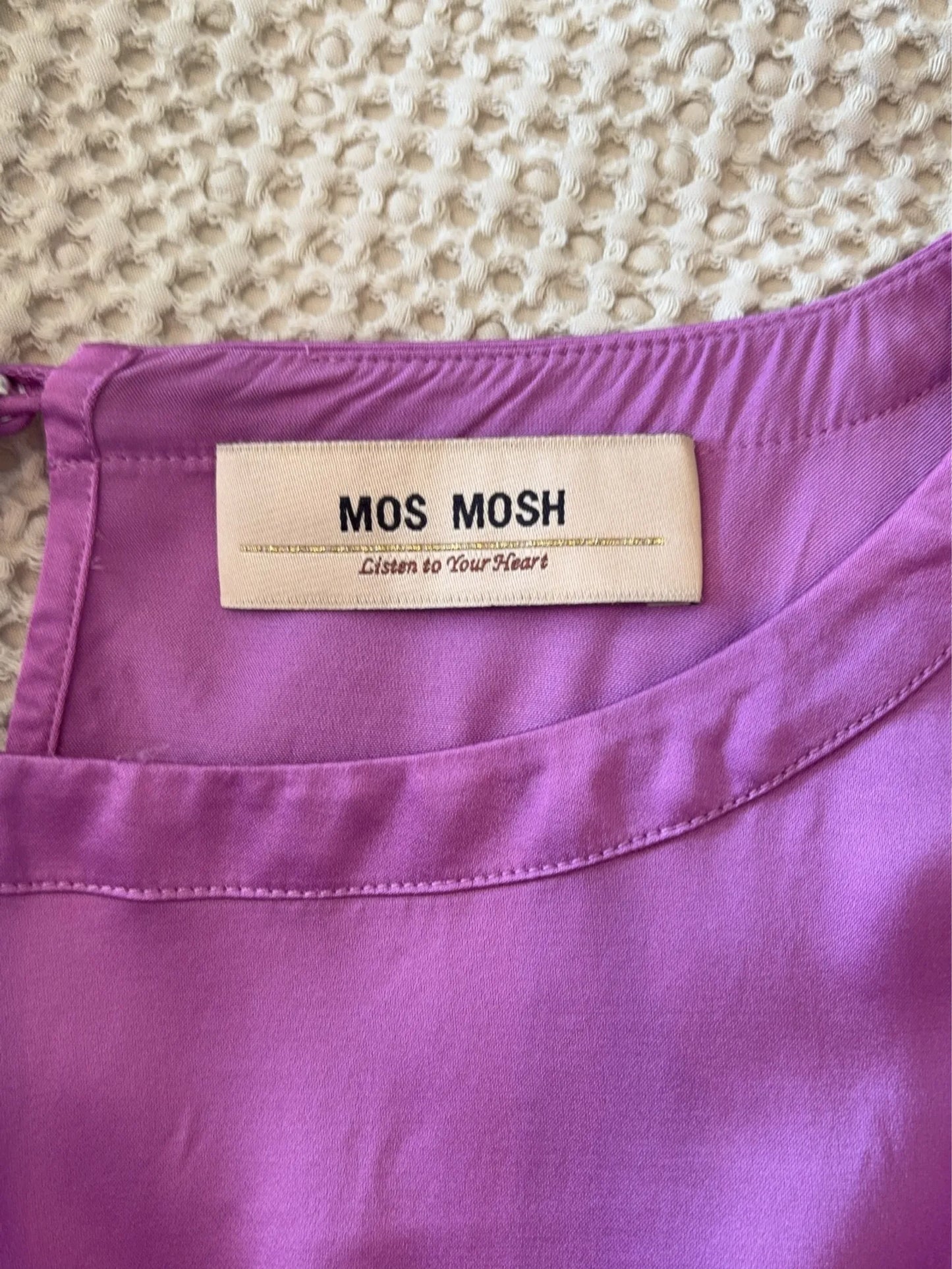 Mos Mosh Mm Evie Ss Satin Blouse