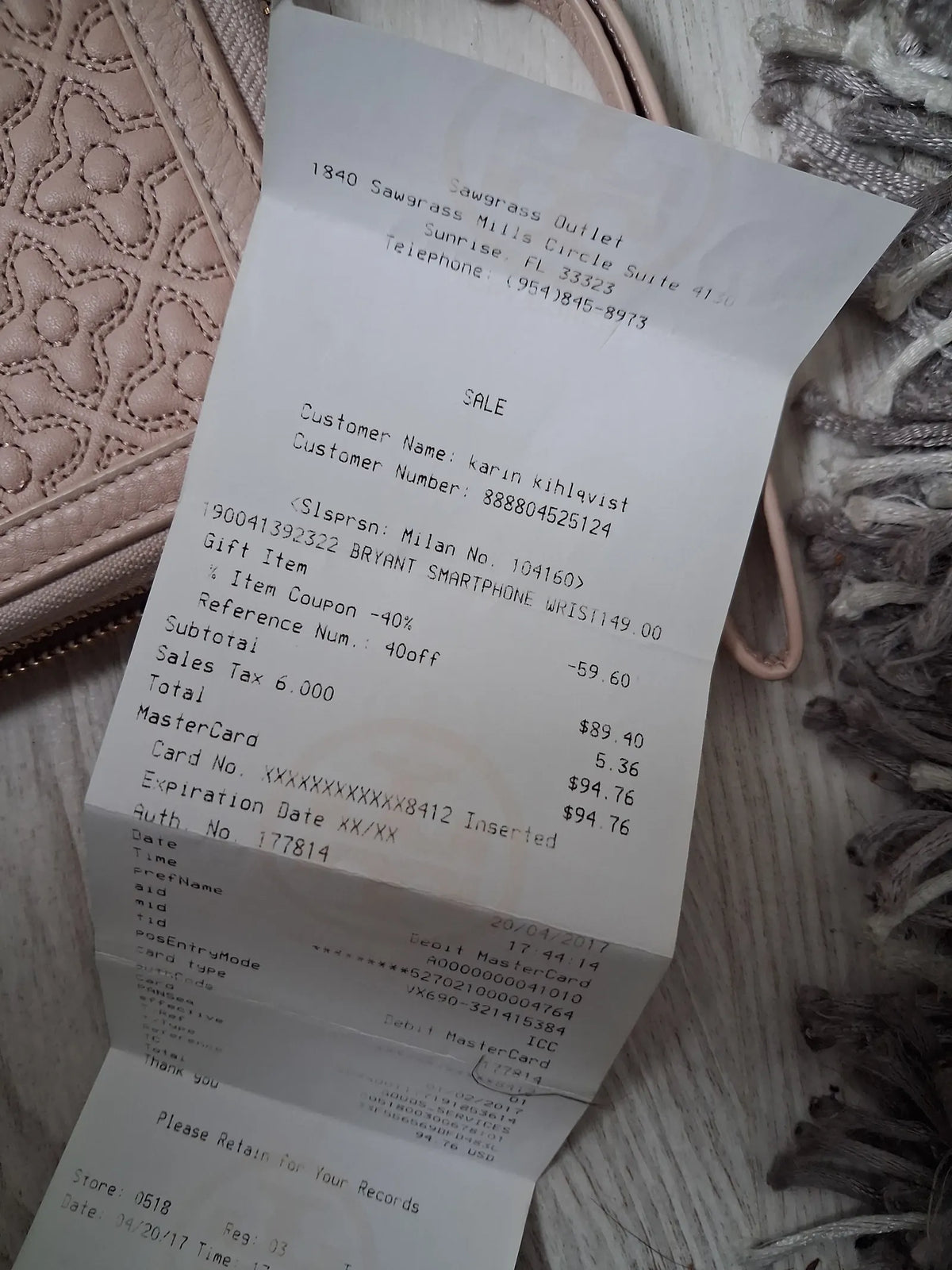 Tory Burch-plånbok NWOT